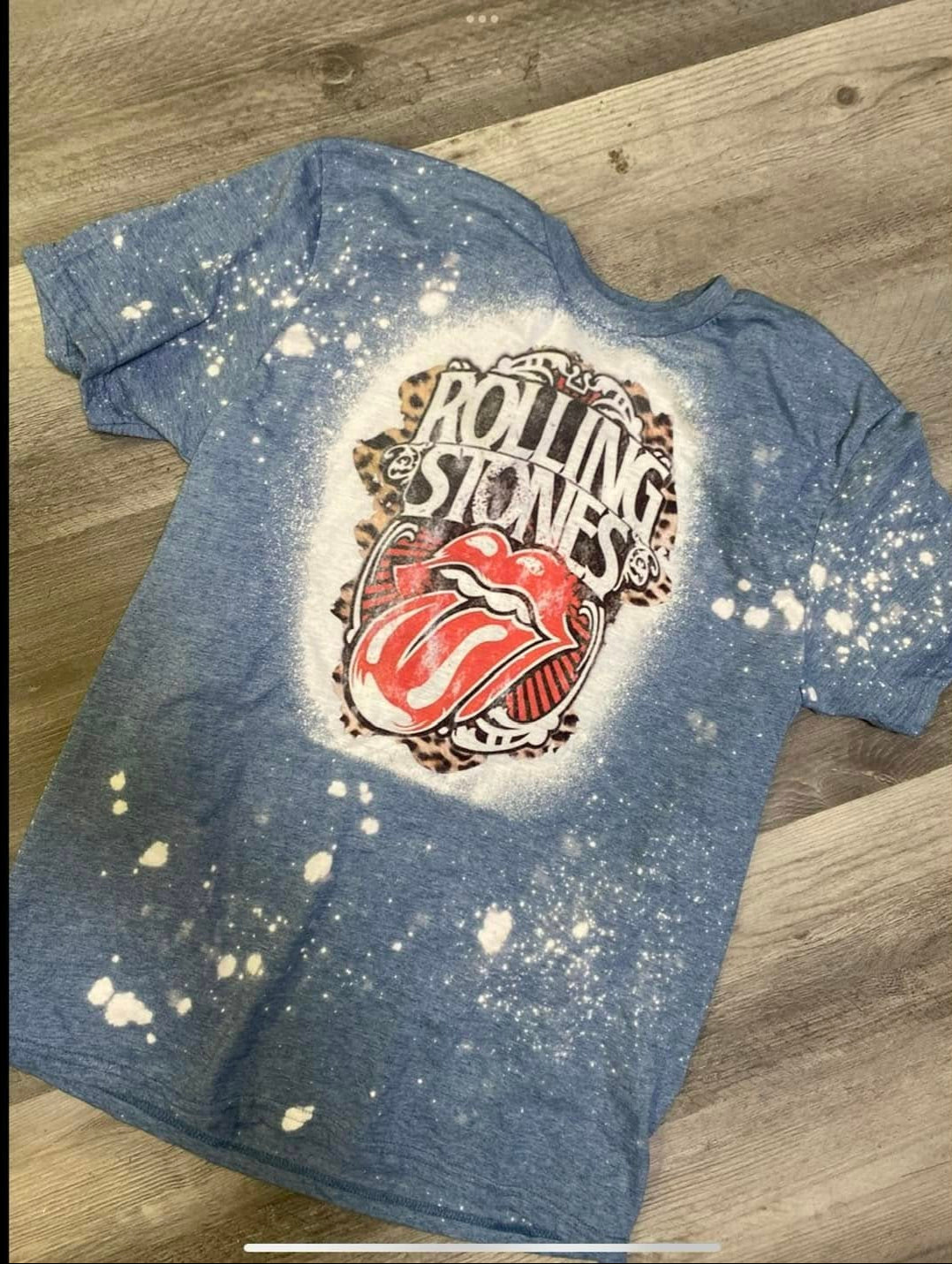 Stones Bleached Graphic Tee