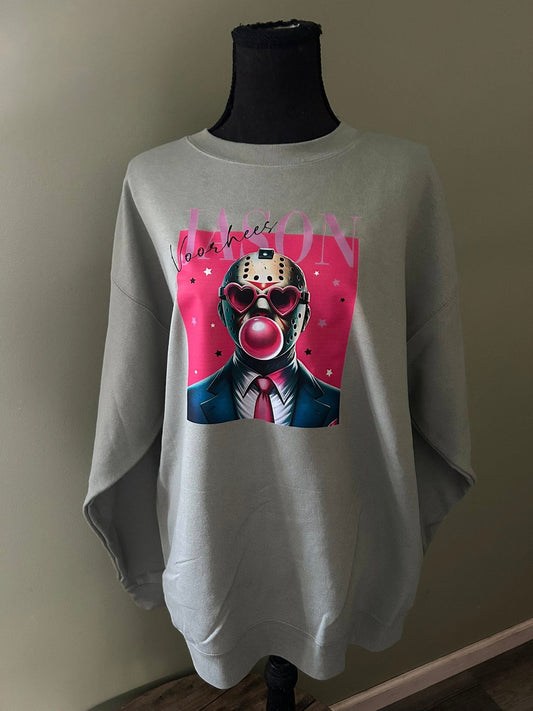 Jason Bubblegum Crewneck