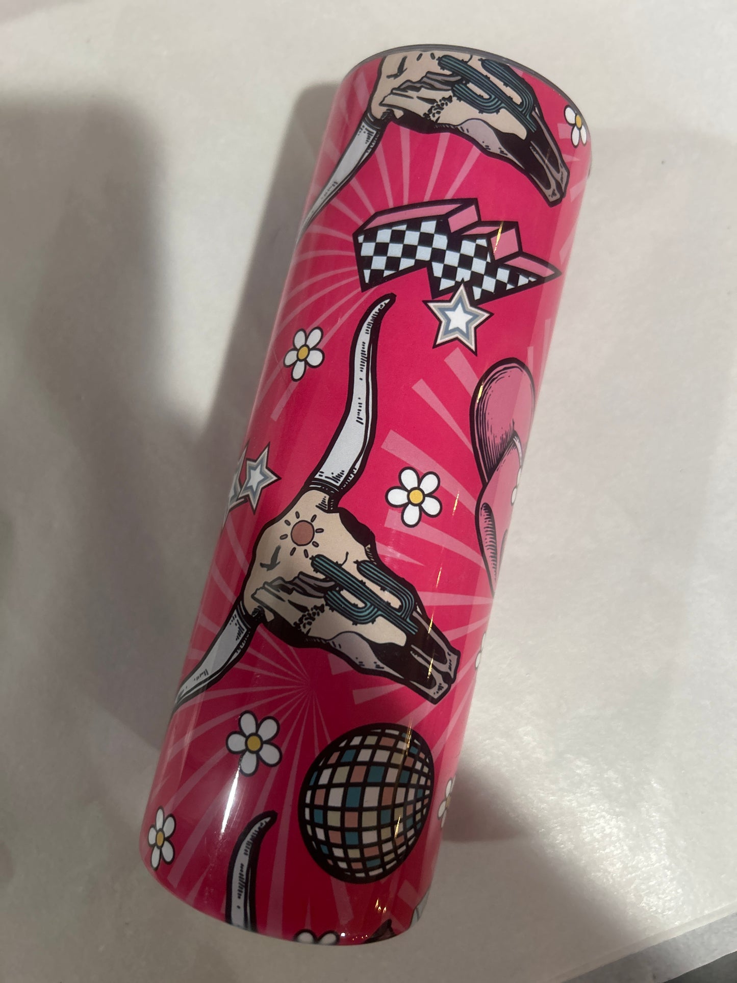 Neon western Tumbler