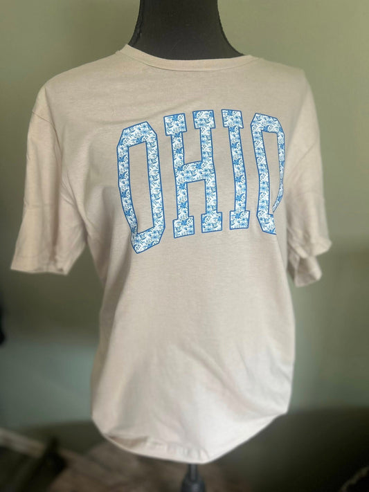 Floral Ohio Top