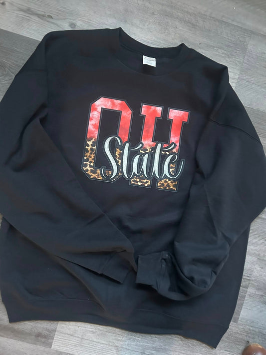 XL OH State Crewneck