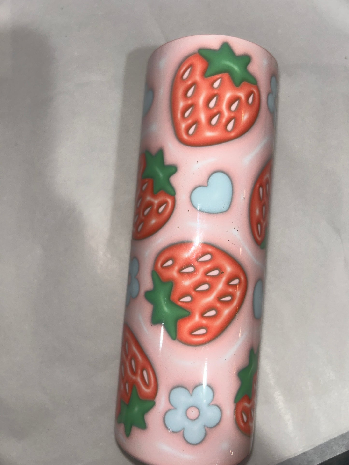 Strawberry tumbler