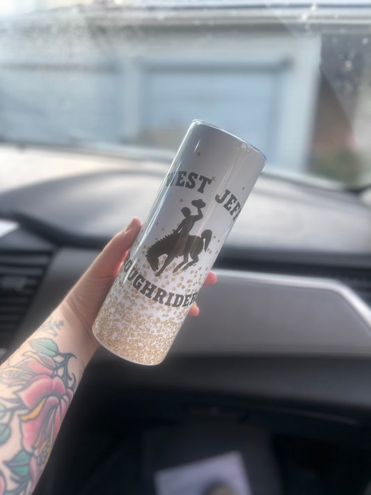 West Jeff Glitter Ombre Tumbler