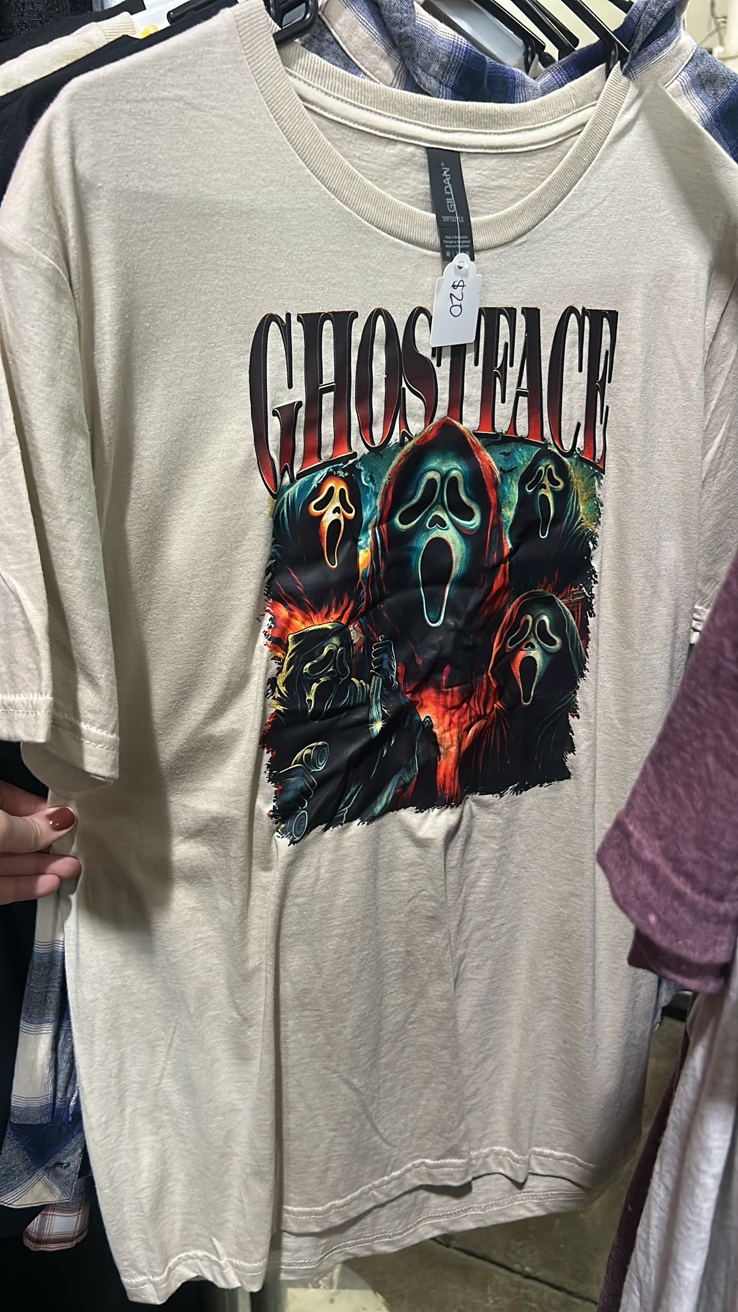 Medium-Ghostface Tee