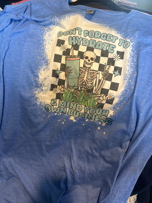 XL Hydrate & Mind Your Business Tee