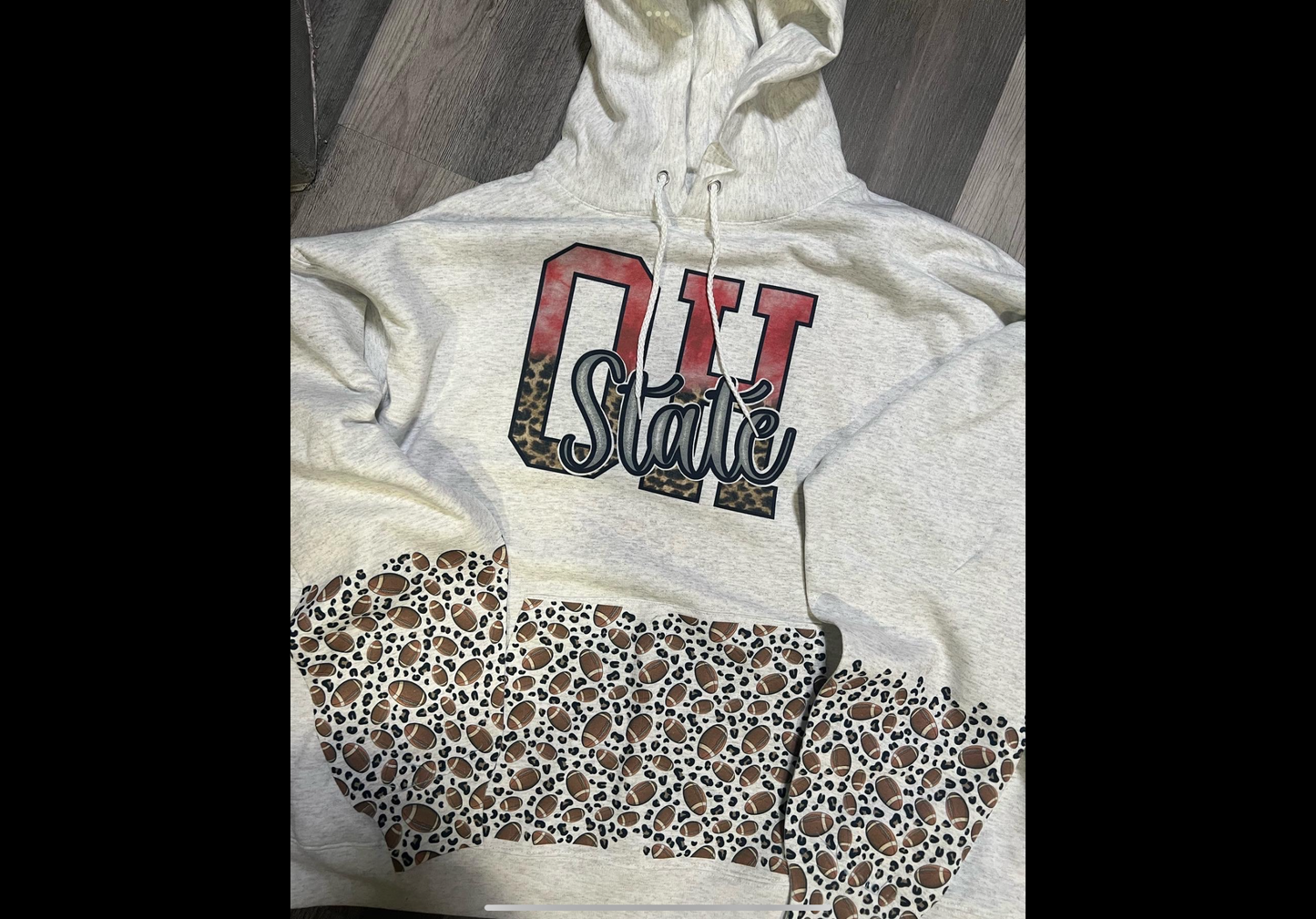 OH State Leopard Top