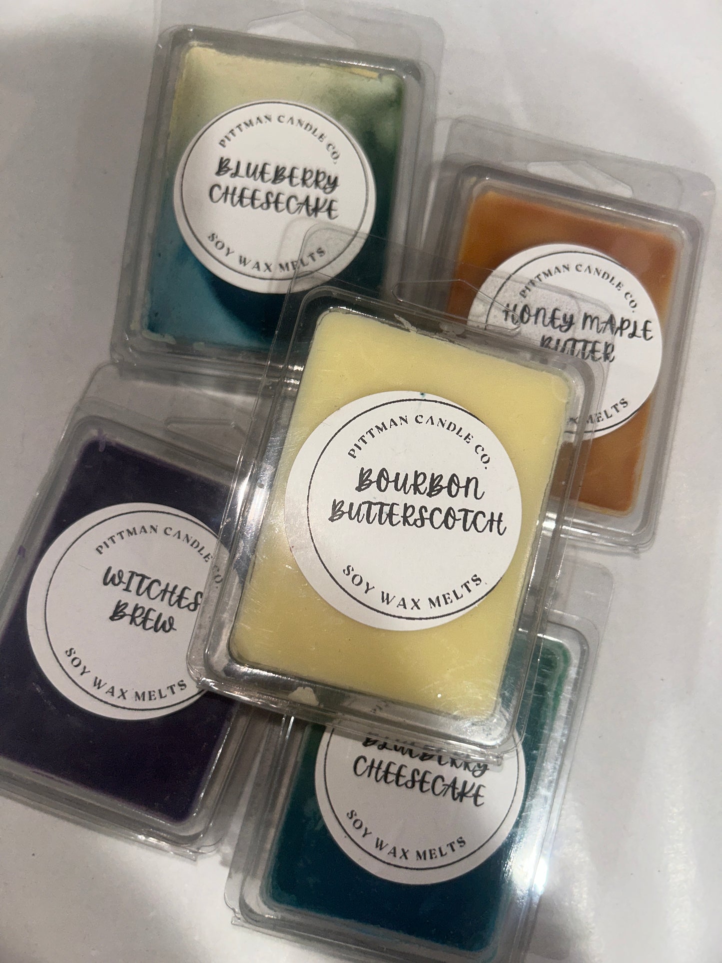 Wax melt trays