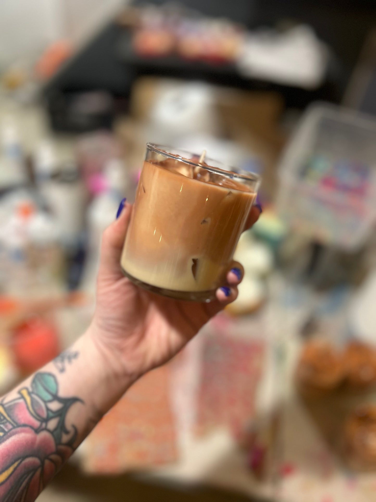 Caramel Iced coffee candle