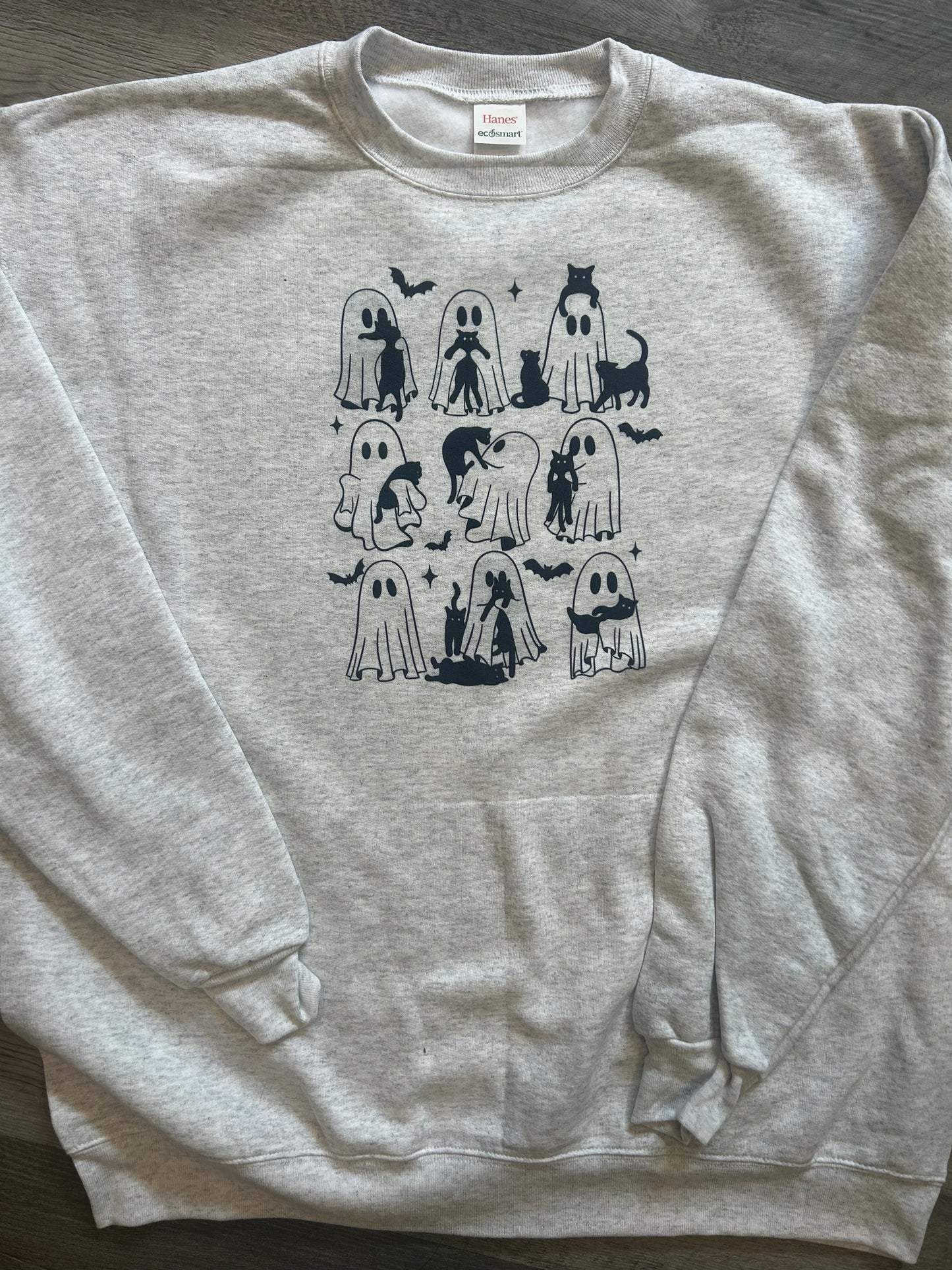 Ghosts nā Cats Crewneck