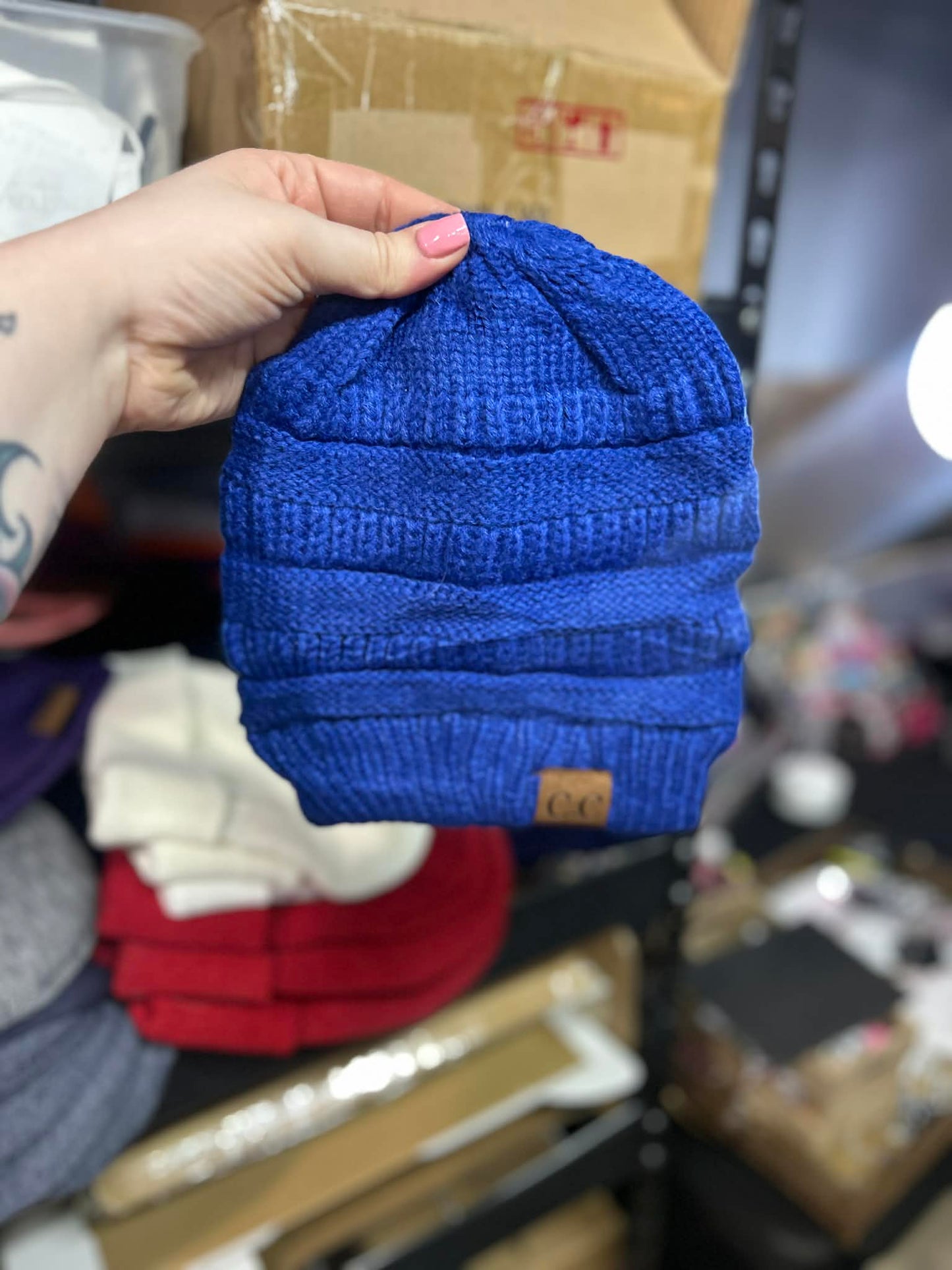 CC Ponytail Beanies
