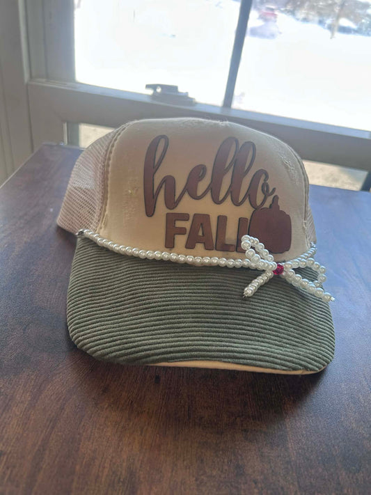 Hello Fall Hat