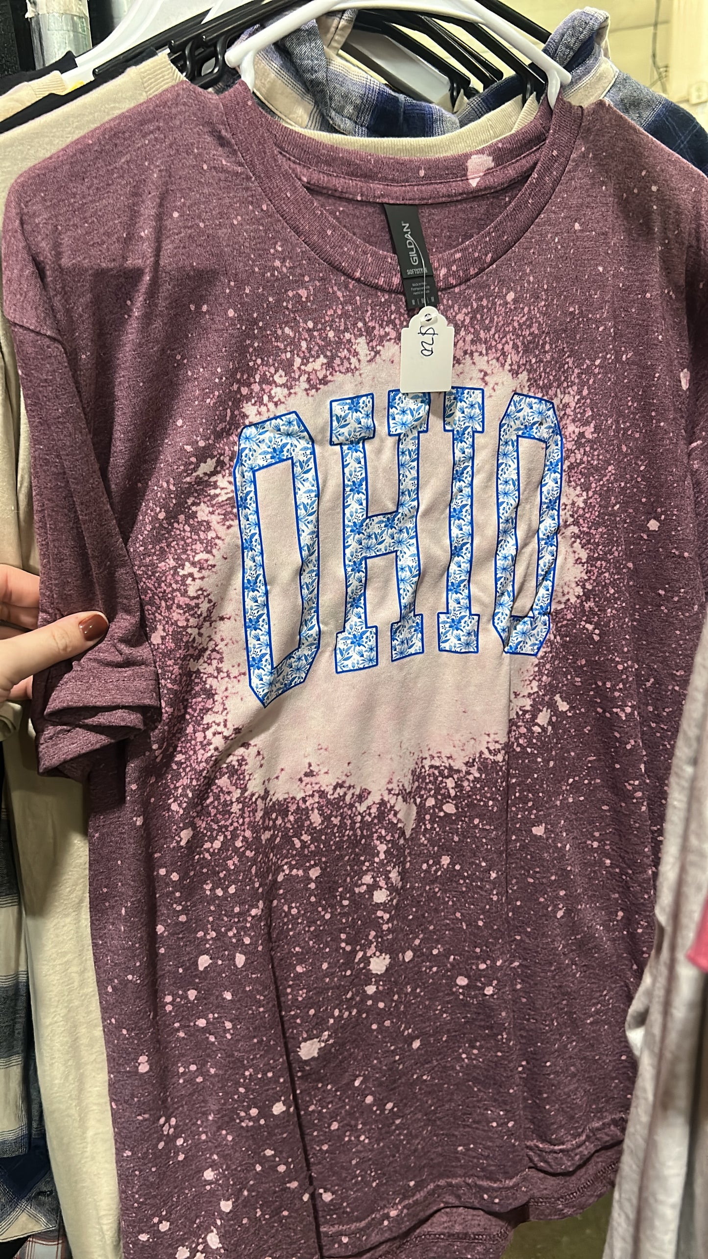 Medium-Ohio Floral tee