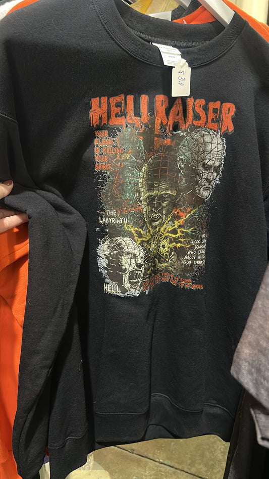 Medium-Hellraiser Crewneck