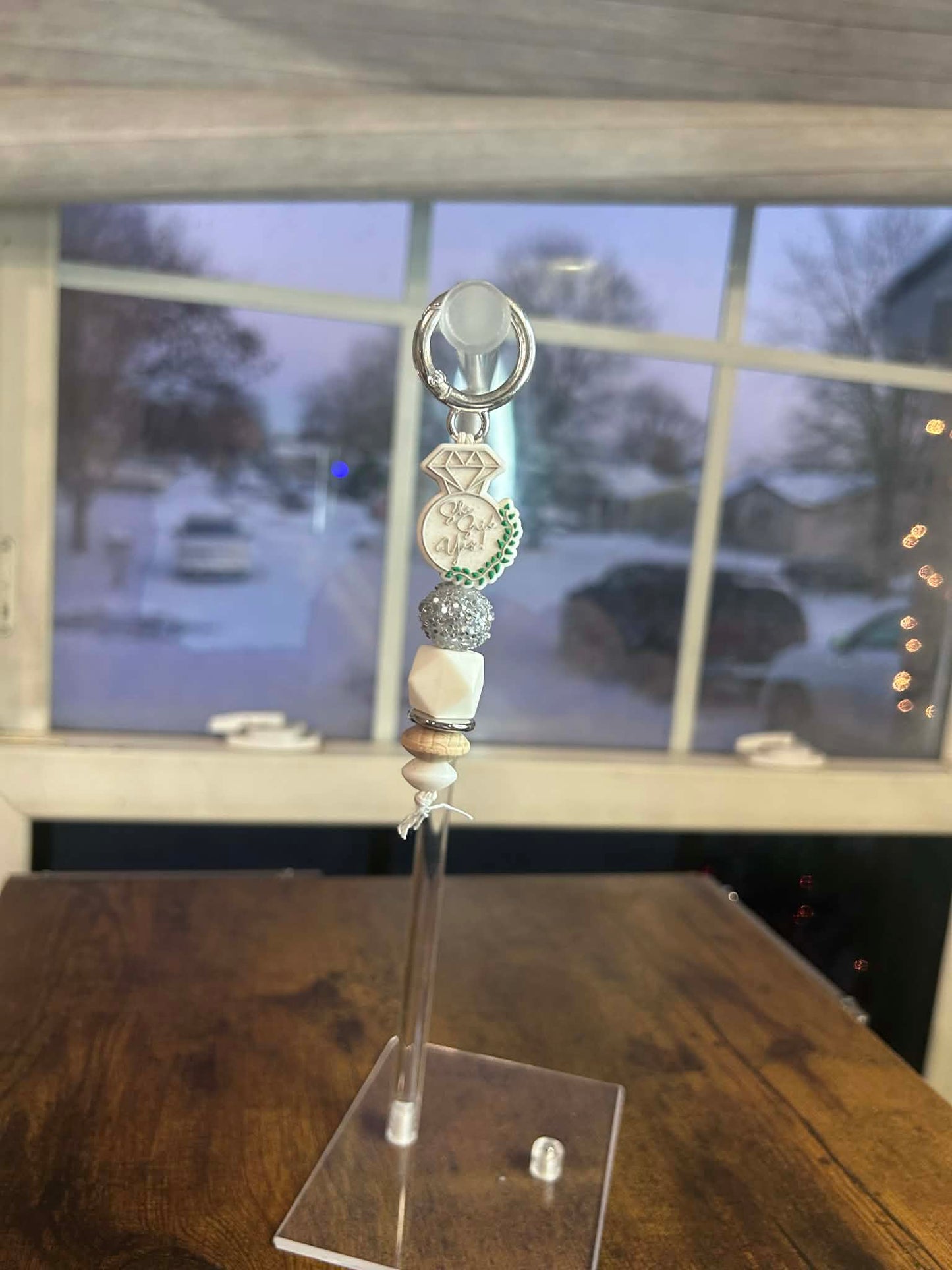 She said yes Keychains