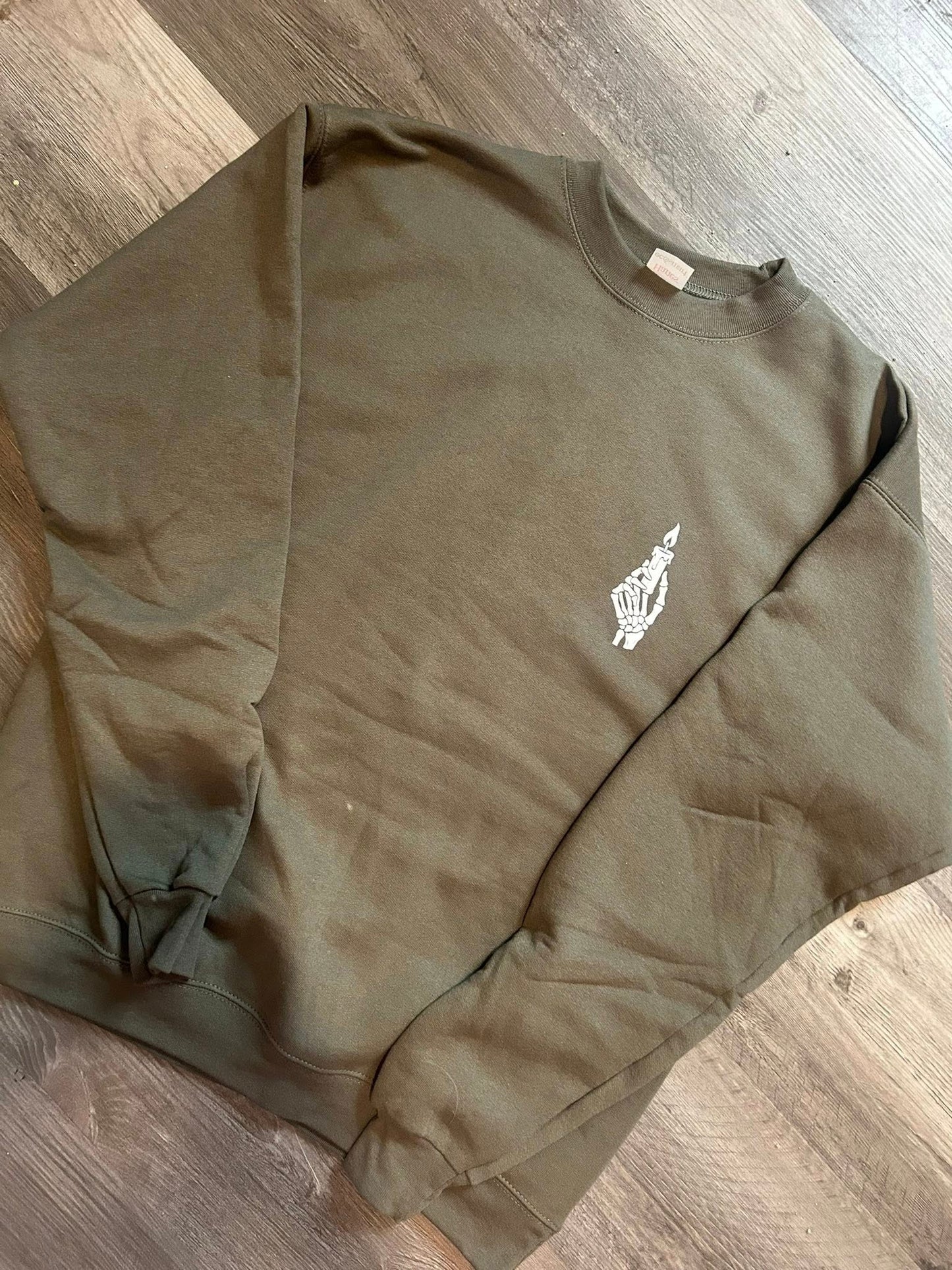 Pittman Skull Hand Top (Front & Back Logo)