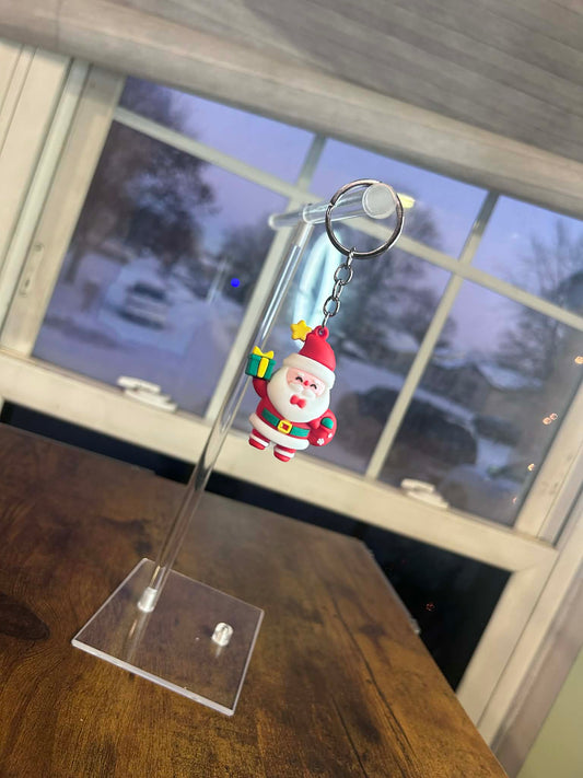 Santa Keychain