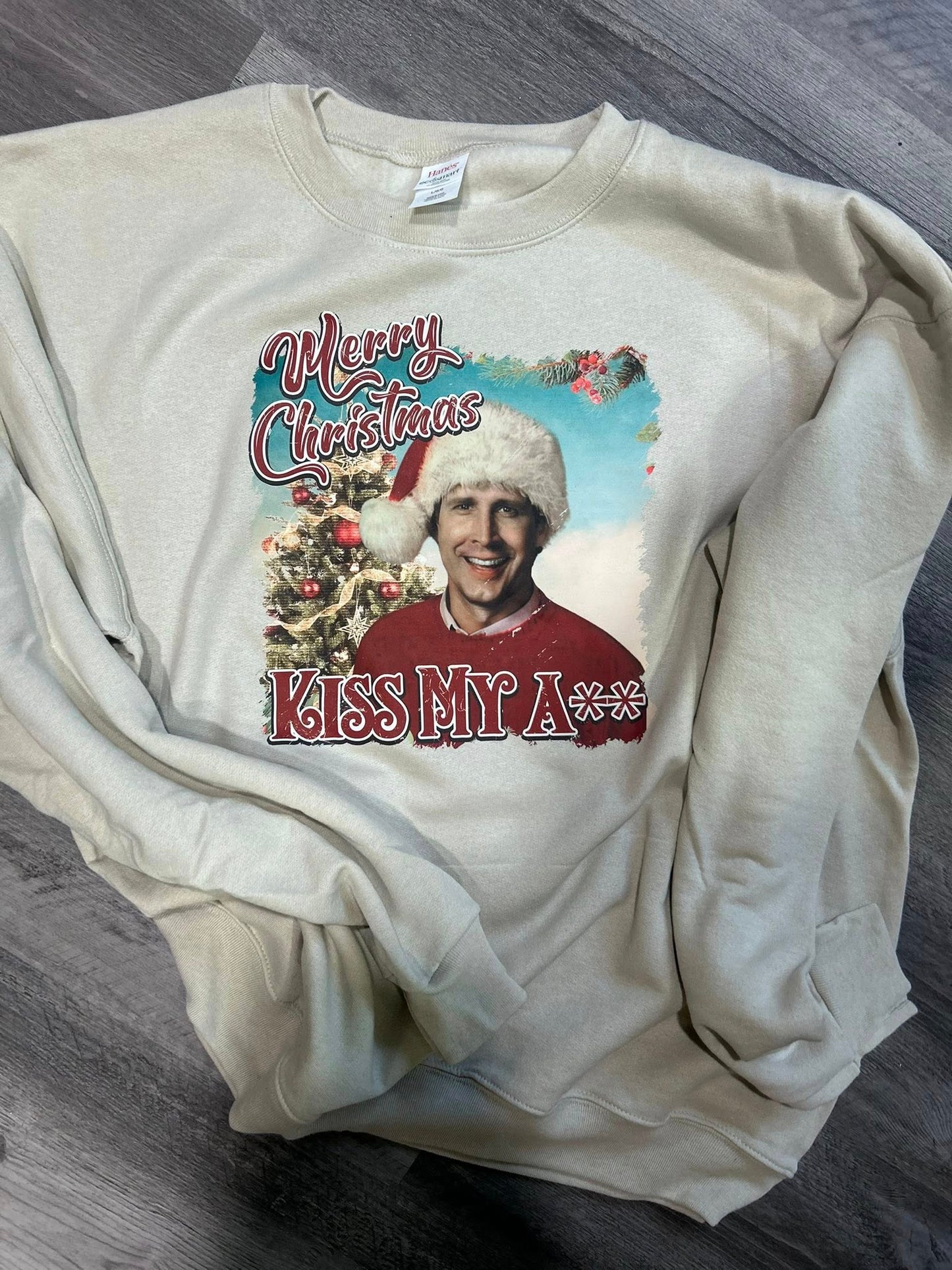 Merry Christmas Kiss My A$$ Top