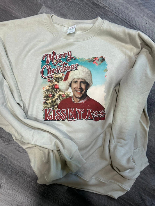 Merry Christmas Kiss My A$$ Top