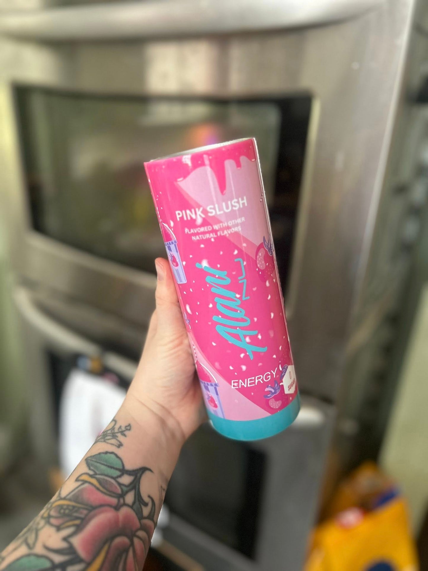 Alani Pink Slush Can 20 Oz  Skinny Tumbler