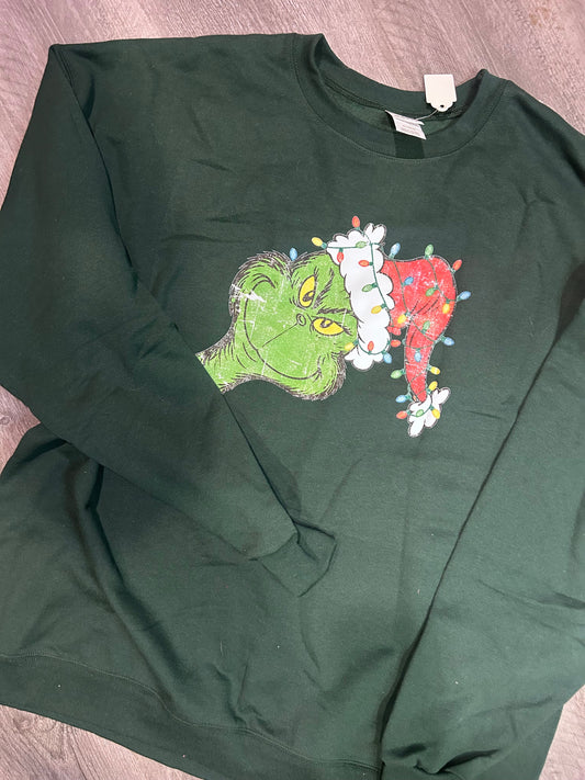 XL Grinch Crewneck