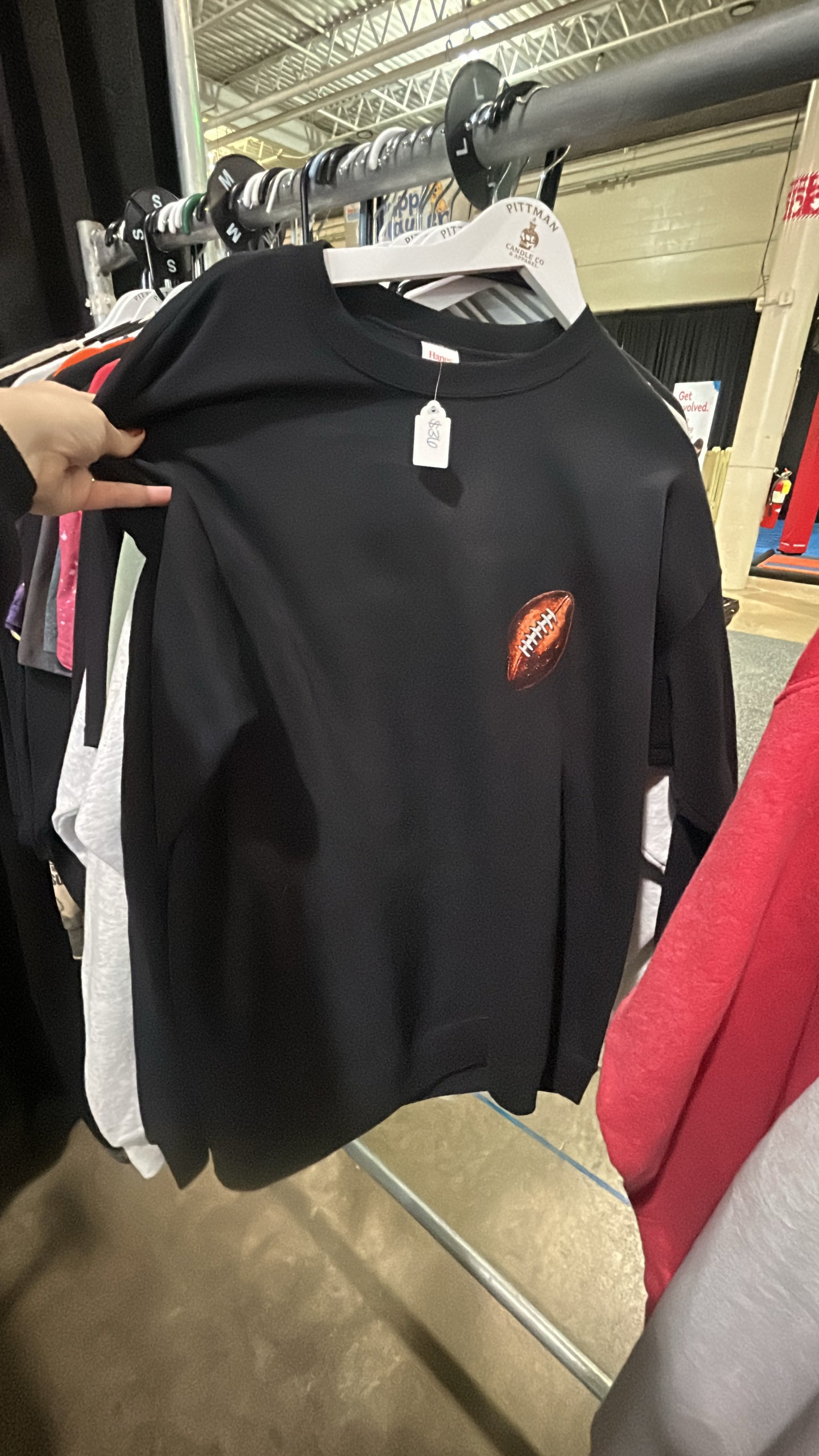 XL- OH Pocket front and back crew