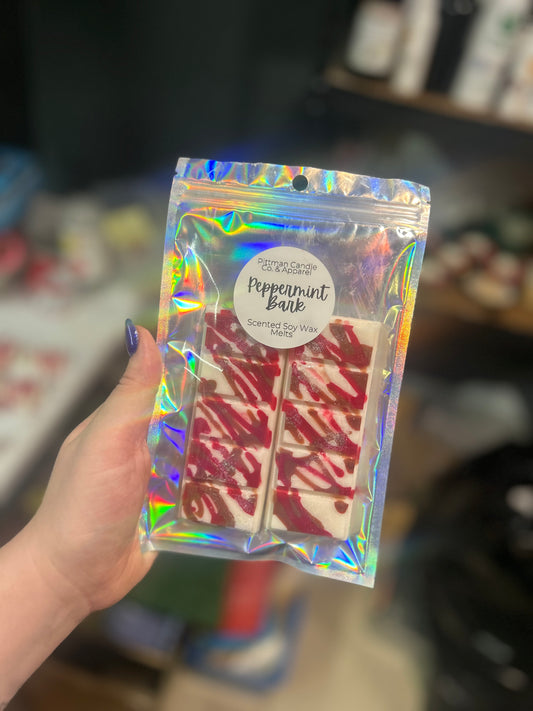 Peppermint Bark Snap Bar Wax Melts