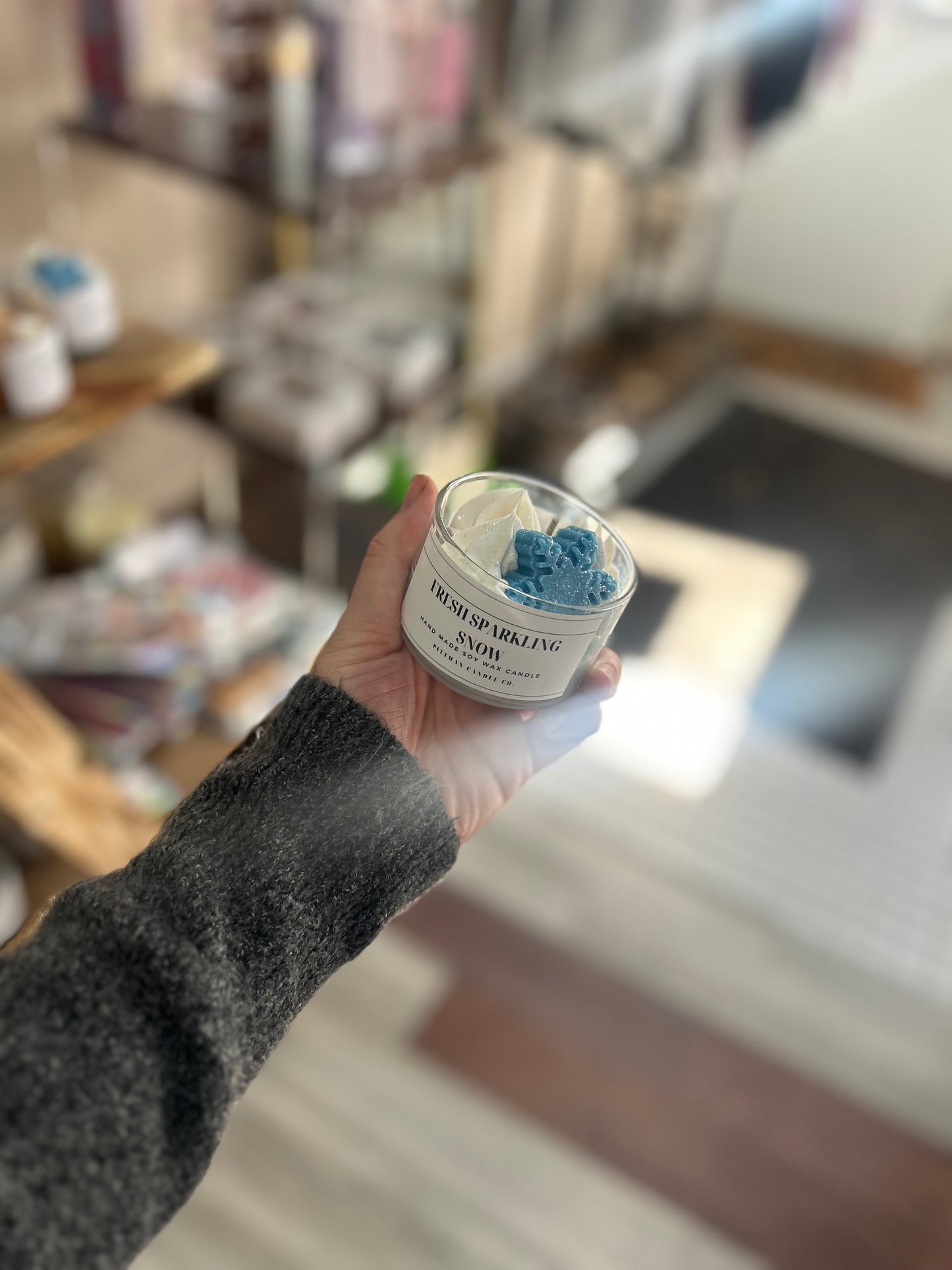 Fresh Sparkling Snow Candles