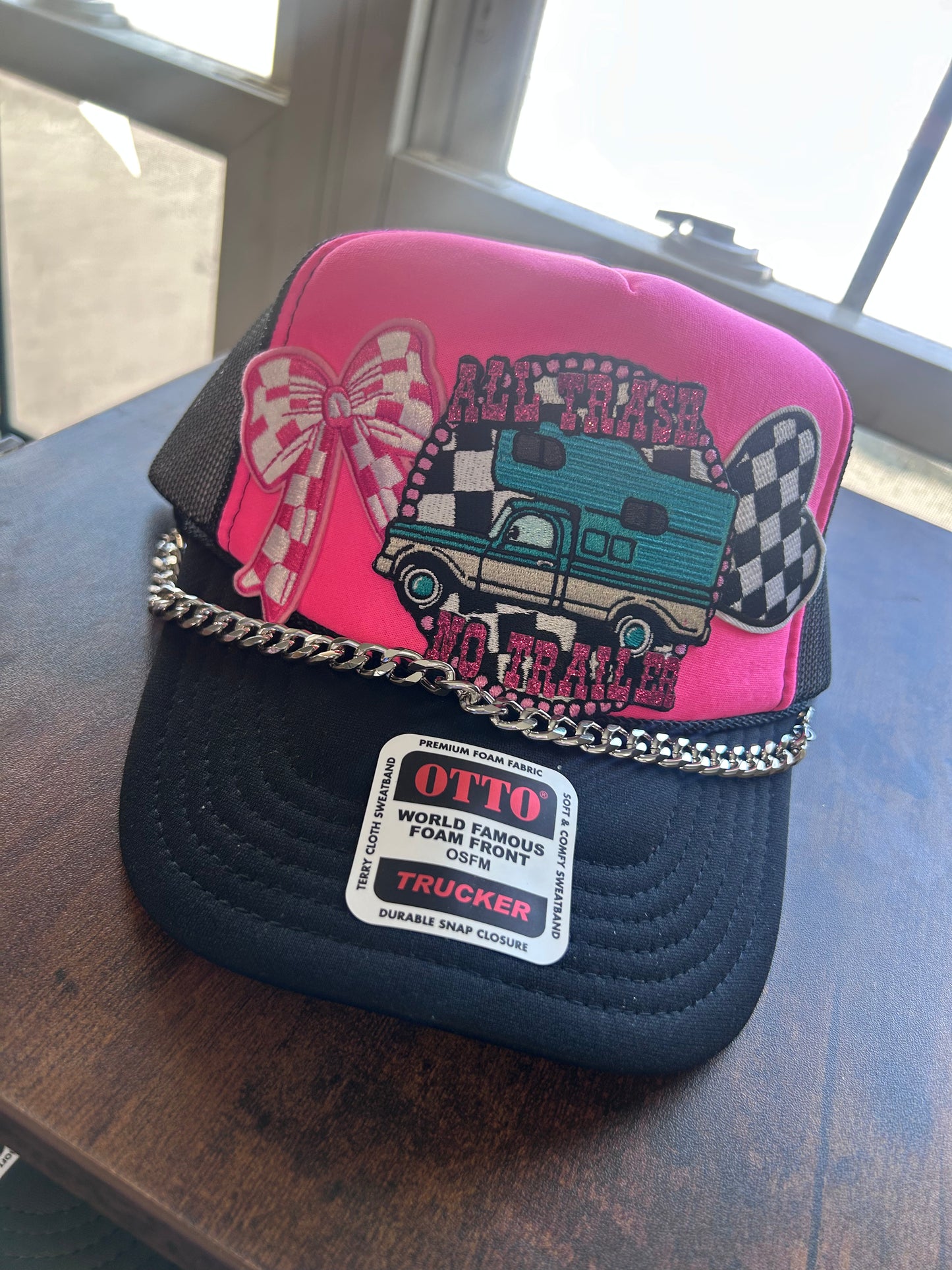 All Trailer No Trash Trucker Hat