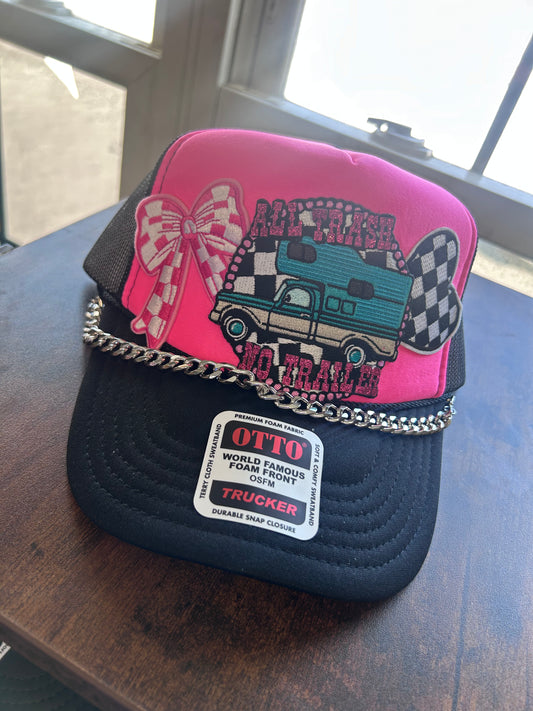 All Trailer No Trash Trucker Hat