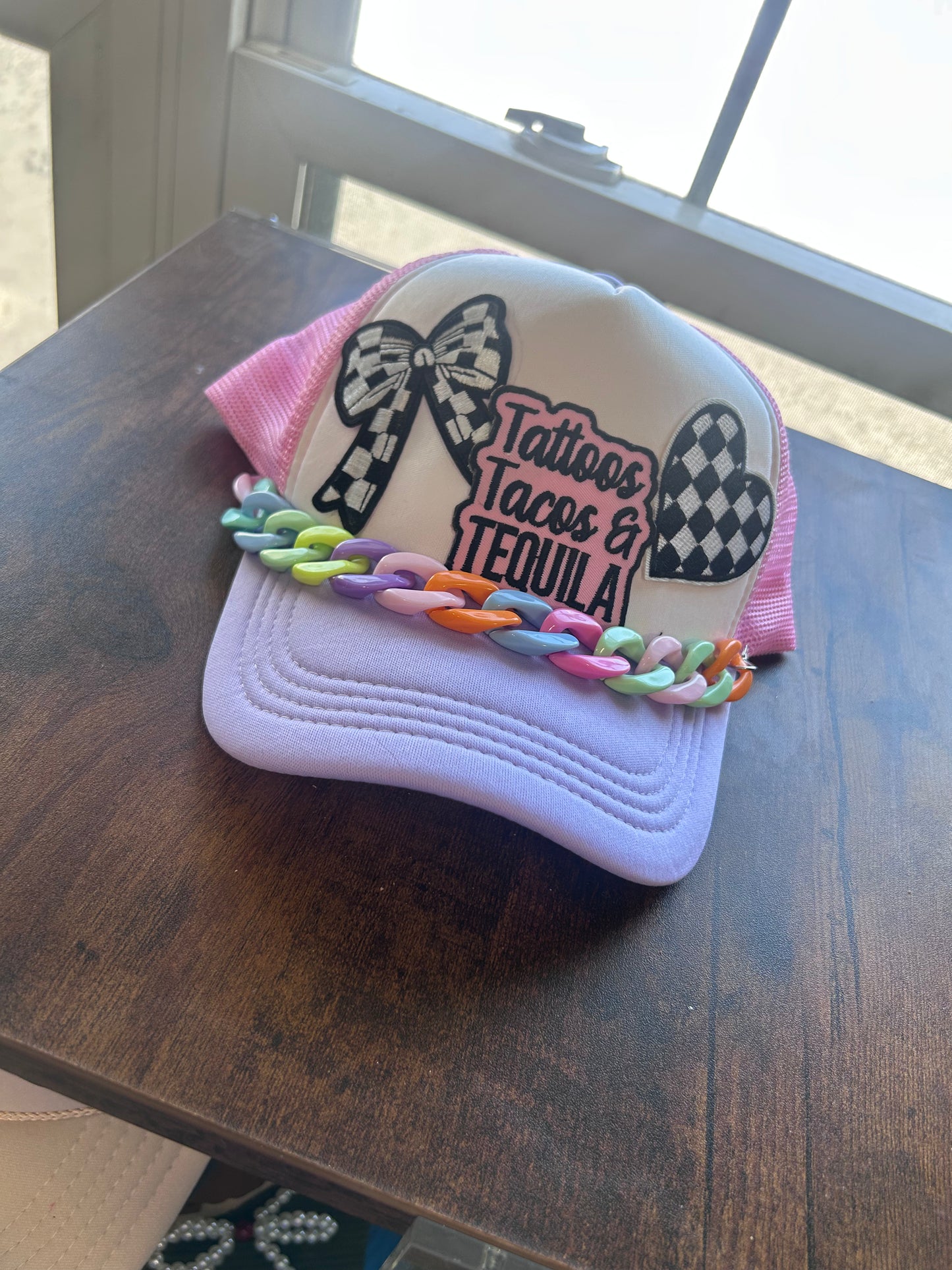 Tattoos , Tacos & Tequila Trucker Hat