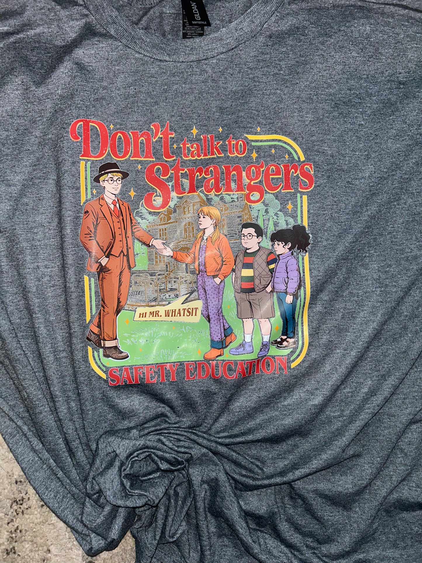 Don’t Talk To Strangers- Stranger Things Top