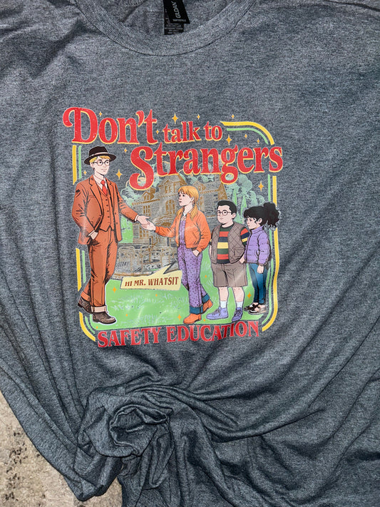 Don’t Talk To Strangers- Stranger Things Top