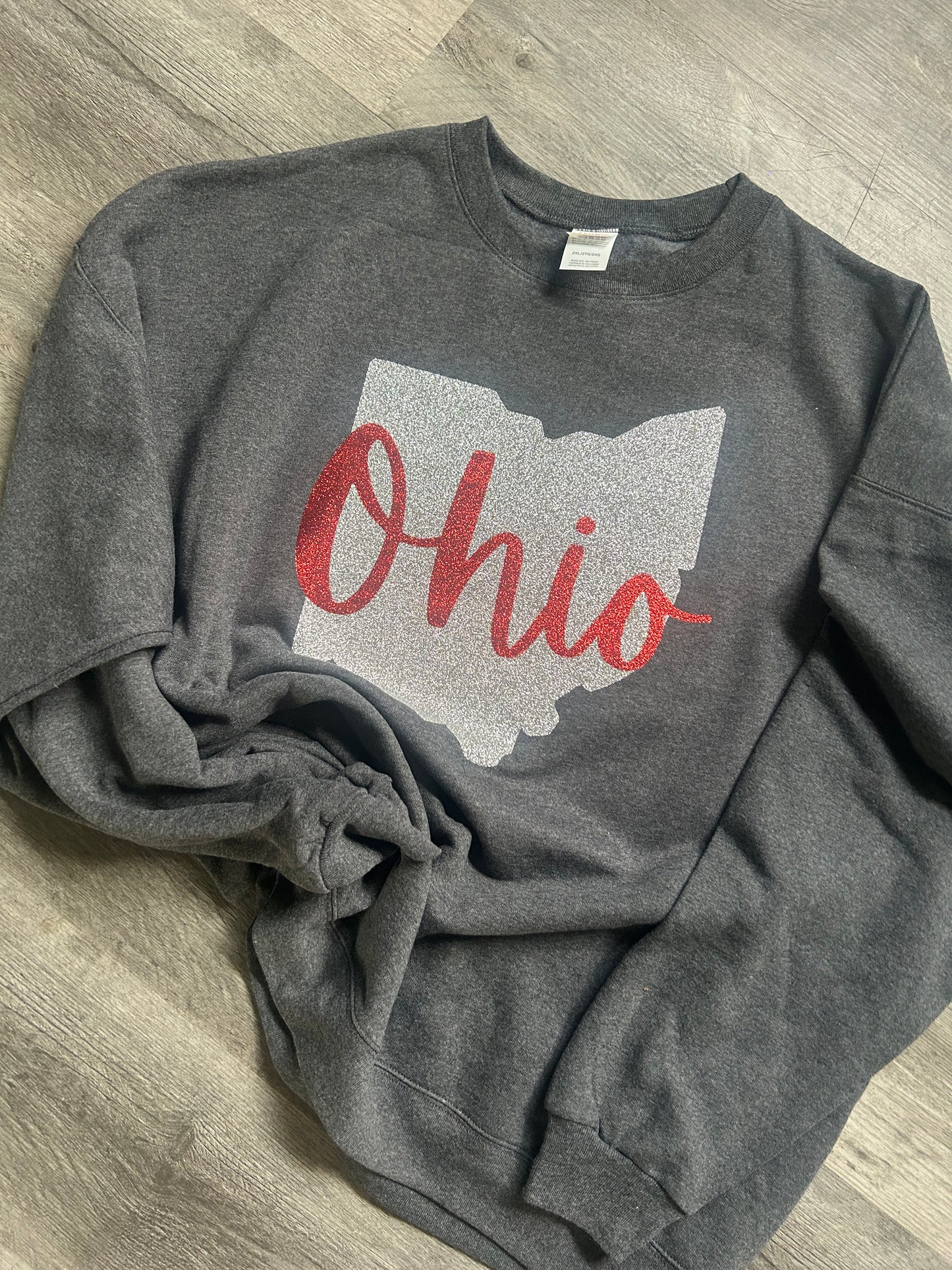 Glitter Ohio sweatshirt