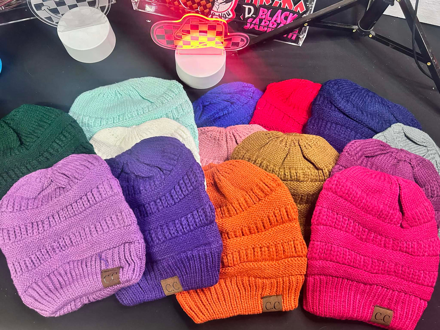 CC Ponytail Beanies