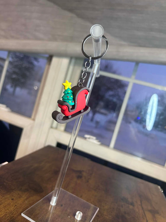Sleigh Keychain