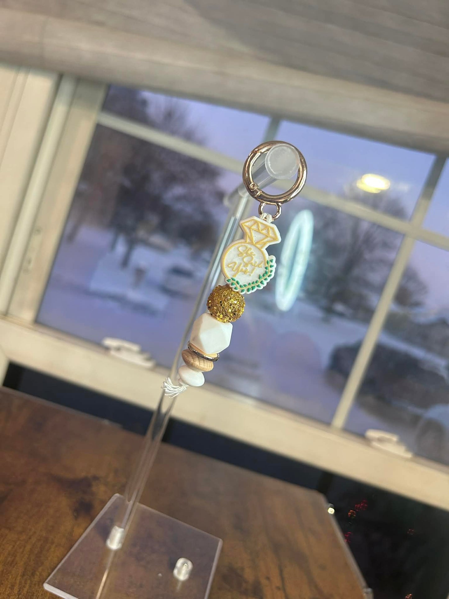 She said yes Keychains